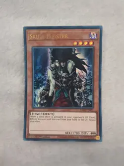RA02-EN005 Skull Meister Ultra Rare 1st Edition YuGiOh - Image 1