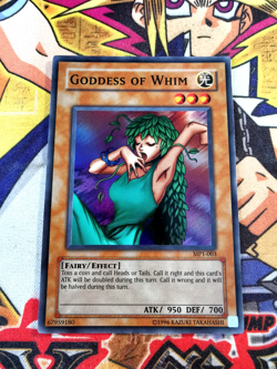 Goddess of Whim mp1-003 (M/NM+) Super Rare Yu-Gi-Oh! - Image 1