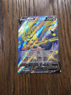 Zacian V (Shiny) SWSH292 SWSH: Sword & Shield Promo Cards Holo - Image 1
