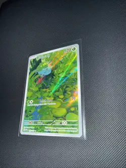 Pokemon TCG Bulbasaur Scarlet & Violet 151 IR Card 166/165 NM - Image 2