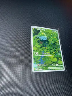 Pokemon TCG Bulbasaur Scarlet & Violet 151 IR Card 166/165 NM - Image 3