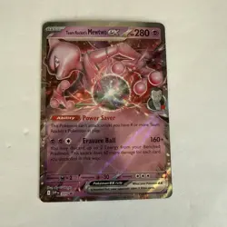 Team Rocket's Mewtwo ex 205 Sv: Scarlet & Violet Promo Cards Holo - Image 1