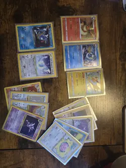 50 Card Pokemon Lot Holo Rare 10 Guranteed Ex V Ir vintage Holo Rare Full art - Image 2