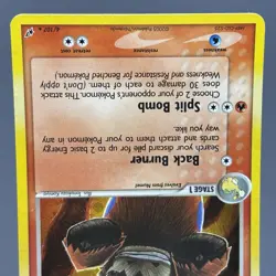 Camerupt 4/107 Ex Deoxys Holo Rare Pokemon Card Vintage 2005 Fire Holographic - Image 4