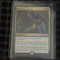 Elderfang Venom - Commander: Kaldheim Regular - Mtg -MINT - Exact card pictured - Image 1