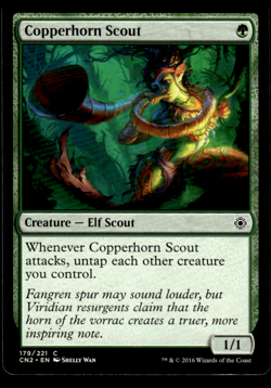 MTG 1x Copperhorn Scout x1 LP Conspiracy - Image 1
