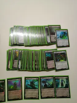 MTG UB Warhammer 40K Necron Dynasties Commander Precon Deck Opened - Image 4