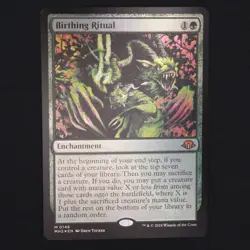 Birthing Ritual FOIL MTG Modern Horizons 3 Mythic 146 NM - Image 1
