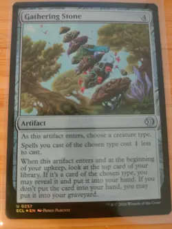 MTG Gathering Stone (FOIL) 0257 Lorwyn Eclipsed M/NM Free UK P&P - Image 1