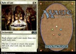 Magic the Gathering -MTG-Rule of Law - Image 1