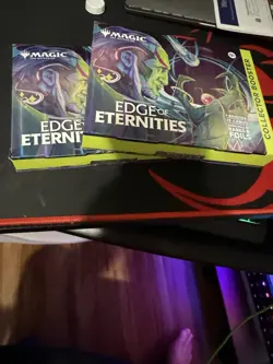 Magic The Gathering Edge Of Eternities Collector Omega Booster Box SET OF 2 - Image 2