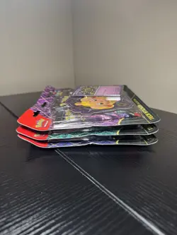 3x Pokemon TCG Scarlet & Violet Paldean Fates Tech Sticker Collection - Sealed - Image 3