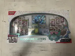 Pokemon TCG Scarlet and Violet 151 Blooming Waters Premium Collection Sealed - Image 1