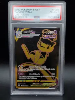 2022 Mew Vmax TG30/TG30 Lost Origin Trainer Gallery PSA 10 Pokemon TCG - Image 1