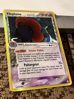 Pokemon TCG - Vileplume (Delta Species) 17/110 Holon Phantoms Holo - NM - Image 2