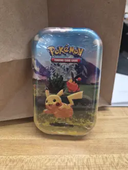 Pokemon TCG Mega Evolution Ascended Heroes Mini Tin Pikachu – Brand New – Sealed - Image 1