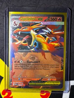 Mega Charizard Y ex - MEP 30 - Pokemon Black Star Promo - Near Mint - Image 3