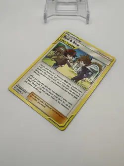 Red & Blue 202/236 Pokemon SM Cosmic Eclipse Uncommon Trainer Supporter TCG 2019 - Image 3