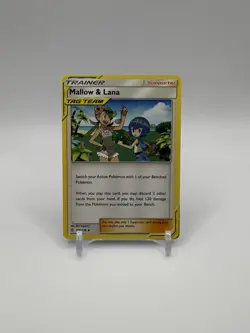 Pokemon TCG Mallow & Lana 198/236 Sun & Moon-Cosmic Eclipse Regular NM/M - Image 1