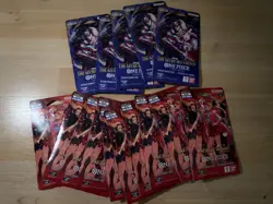ONE PIECE Heroines EB-03 Lot x10 Sleeved Booster pack & OP14 Lot x5 English - Image 1
