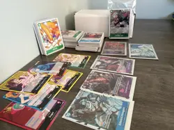 ONE PIECE CCG BULK LOT 200+ cards!! SRs R L - Image 2