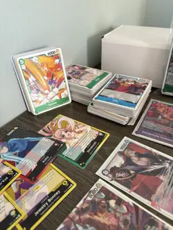 ONE PIECE CCG BULK LOT 200+ cards!! SRs R L - Image 4