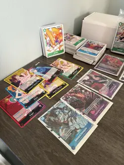 ONE PIECE CCG BULK LOT 200+ cards!! SRs R L - Image 5