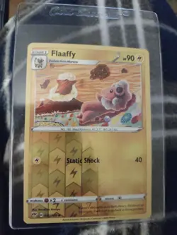 Flaaffy 2020 Darkness Ablaze Reverse Holo Pokemon Card 056/189 (NM) - Image 3