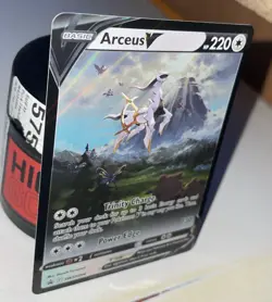 Pokemon Arceus V SWSH204 SWSH: Sword & Shield Promo Card Holo Illustration LP - Image 4