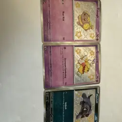 Fidough Greavard Maschiff SVP 069/070/071 Paldean Fates Promo Pokemon Card - Image 1