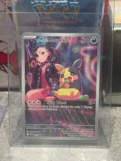 Marnie’s Morpeko Holo Rare SV: Scarlet & Violet Promo Cards SVP206 NM gradeable - Image 4