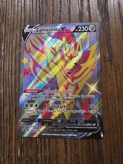 Zamazenta V (Shiny) SWSH293 SWSH: Sword & Shield Promo Cards Holo - Image 1