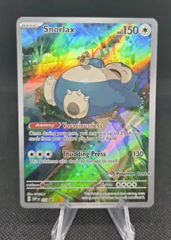 Snorlax - 051 (Pokemon Center Exclusive) 051 Sv: Scarlet & Violet Promo Card - Image 1