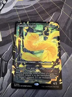 Enduring Tenacity (Showcase) Duskmourn: House of Horror Foil - Image 1