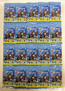 20 NEW Magic The Gathering MARCH OF THE MACHINE AFTERMATH Epilogue Booster - TCG - Image 1