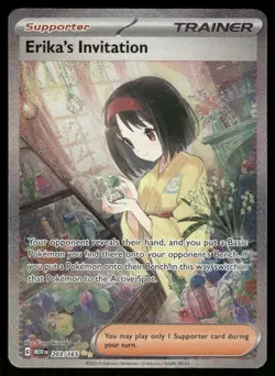 Pokemon Cards Erika's Invitation 203/165 151 Special Illustration Rare - Image 1