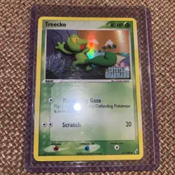 2006 Pokemon EX Crystal Guardians Treecko-reverse Holo #67/100 STAMPED NEAR MINT - Image 1