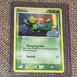 2006 Pokemon EX Crystal Guardians Treecko-reverse Holo #67/100 STAMPED NEAR MINT - Image 2