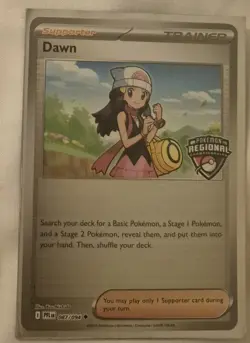 Dawn 87/94 Regional Championship Stamped Promo Pokemon TCG NM - Image 1