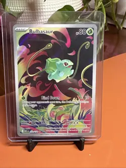 Bulbasaur - 133/132 - Pokemon Mega Evolution Illustration Rare NM - Image 1