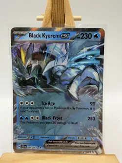 Pokemon TCG Black Kyurem ex 048/191 Double Rare Surging Sparks NM - Image 1