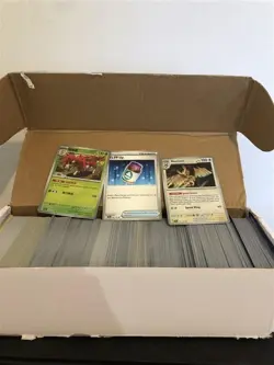 875 Card Pokemon Bulk Brick Lot. Approx. 3.5 Lbs. Mixed Sets, Read Description - Image 1