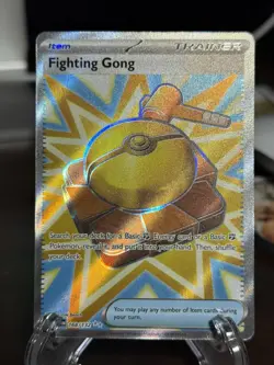 Pokemon TCG Fighting Gong 168/132 Ultra Rare Mega Evolution Base Set NM/M - Image 1