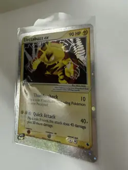 Pokemon Electabuzz ex 90 HP Basic EX Ruby & Sapphire 97/109 Holo Rare 2003 - Image 4