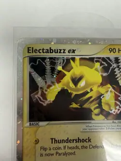 Pokemon Electabuzz ex 90 HP Basic EX Ruby & Sapphire 97/109 Holo Rare 2003 - Image 5