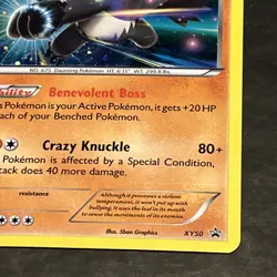 Pangoro Pokemon TCG XY Black Star Promo XY50 Holofoil NRMT - Image 4
