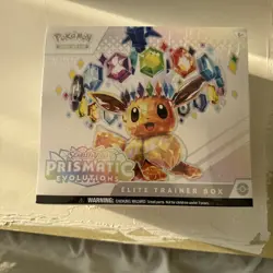 Pokemon TCG Prismatic Evolutions Elite Trainer Box slight tear see photo - Image 2