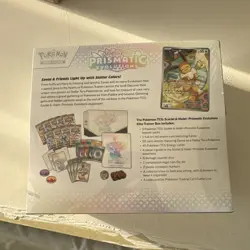 Pokemon TCG Prismatic Evolutions Elite Trainer Box slight tear see photo - Image 5