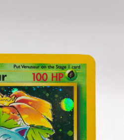 [Minor Crease] Venusaur Holo 2000 Pokemon Base Set 2 #18 - Image 5