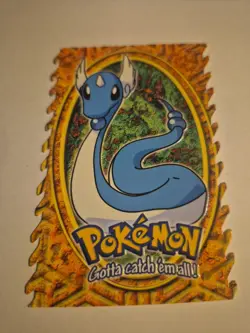 Dragonair # 148 Pokemon Evolution 1999 TCG Topps Die Cut Embossed 11 of 12 Rare - Image 1